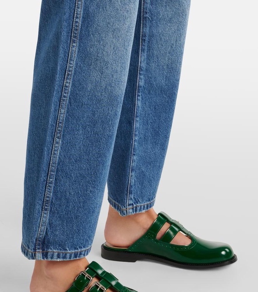 Tenerife mid-rise straight jeans