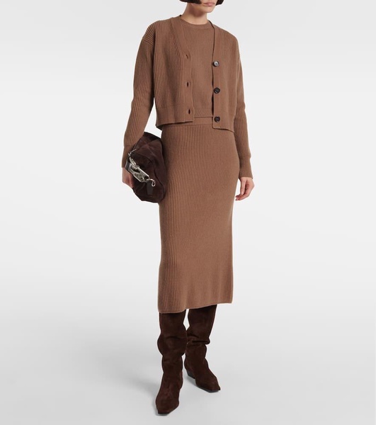 Estri wool and cashmere cardigan