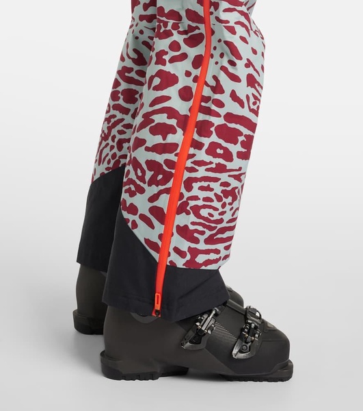 x Terrex TrueNature 2L leopard-print ski pants