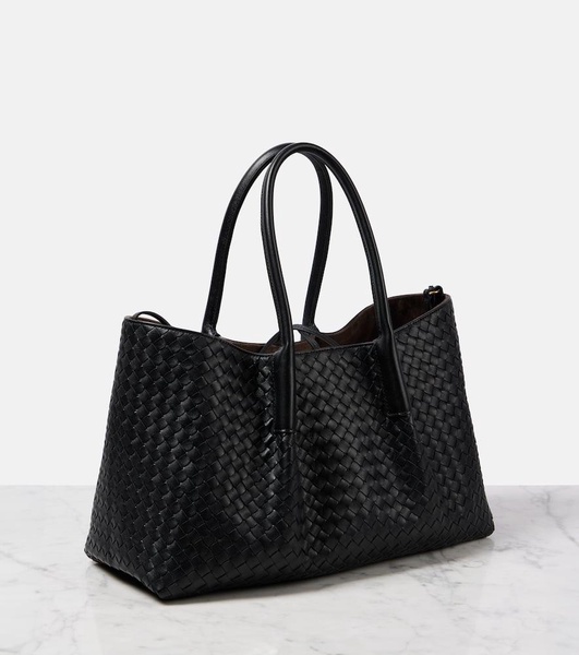 New Tote Intrecciato Large leather tote bag