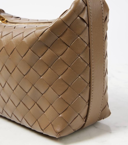 Wallace leather shoulder bag