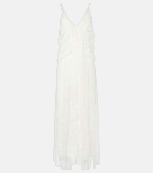 Lace slip dress