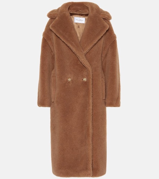 Teddy Bear camel hair and silk coat