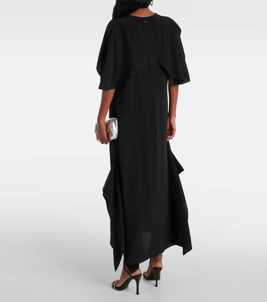 Silk maxi dress