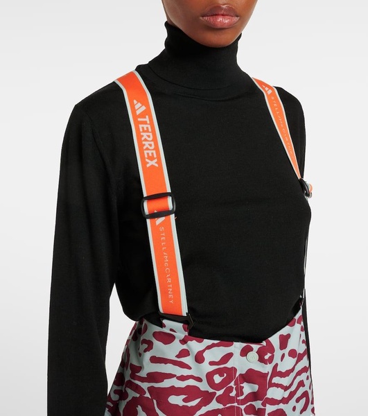 x Terrex TrueNature 2L leopard-print ski pants