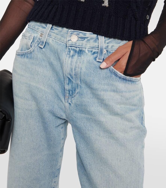 Remy low-rise straight jeans