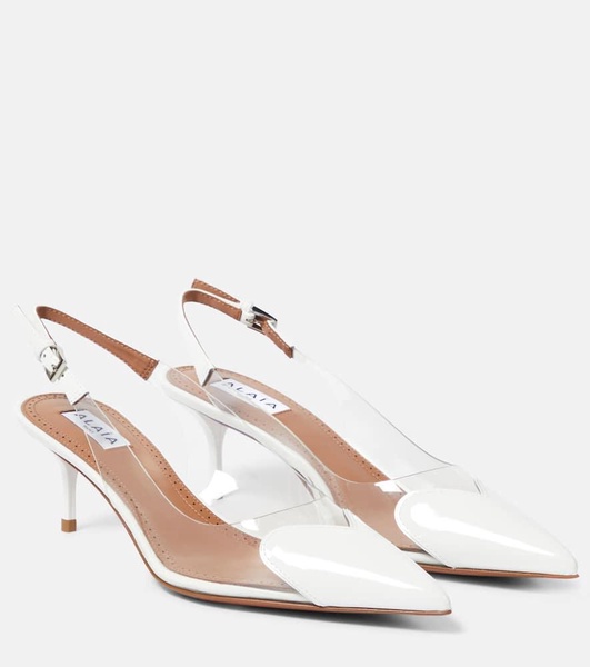 Cœur slingback pumps