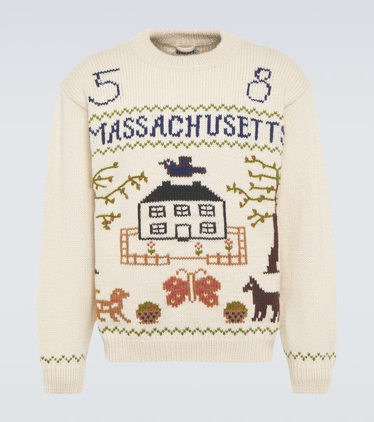 Homestead Sampler wool sweater