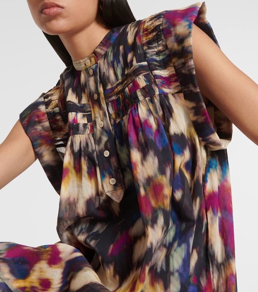 Leaza cotton minidress