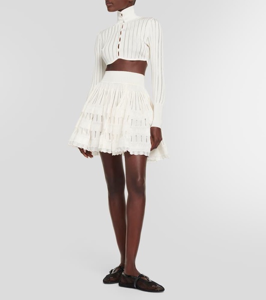 Crinoline miniskirt