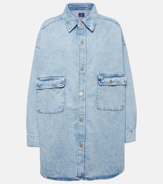 Oversized denim jacket