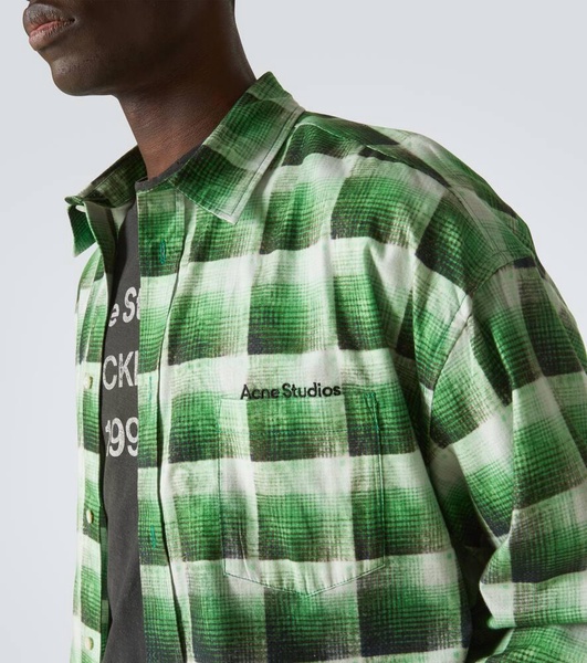 Checked cotton shirt