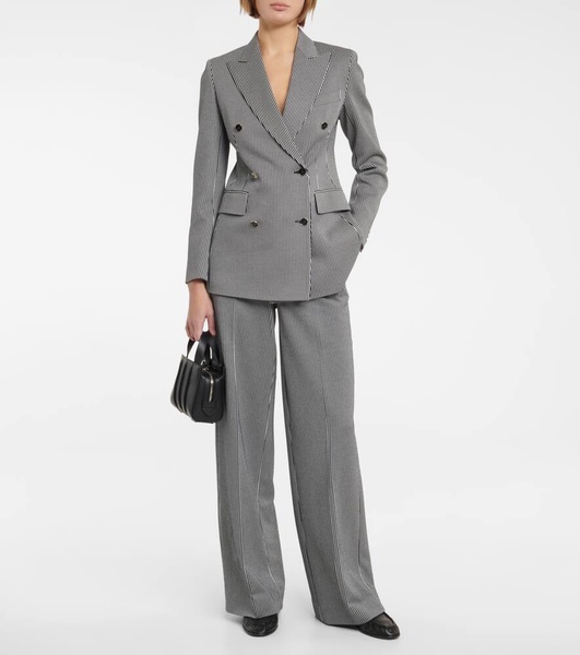Anfora high-rise wide-leg pants