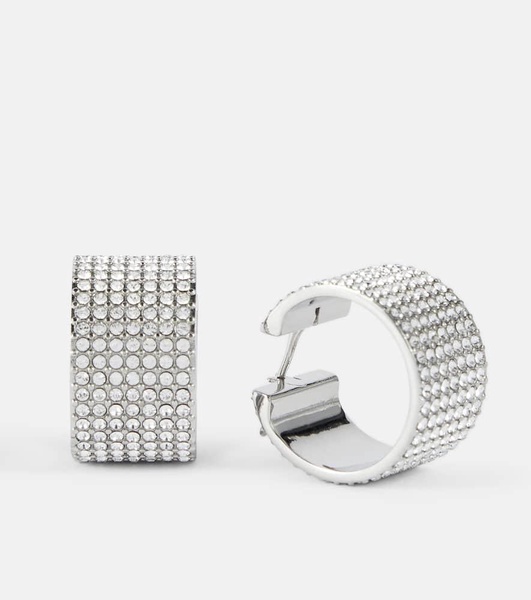Rih Small embellished hoop earrings