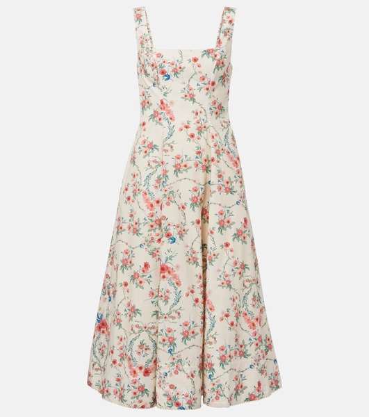 Pistilo Mosqueta cotton midi dress