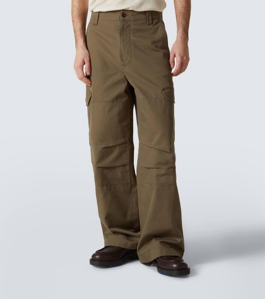 Cotton twill cargo pants