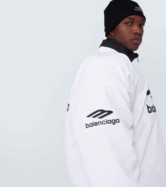3b Sports Icon Ski Long Sleeve T-shirt Large Fit in White
