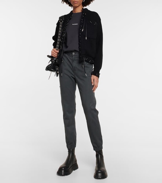 Caden cotton-blend trackpants