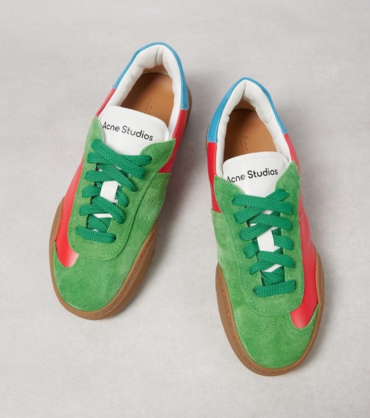 Bars leather sneakers