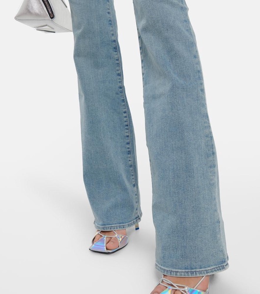 Patty high-rise flared jeans
