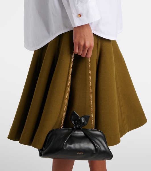 Bow Tie Small leather clutch