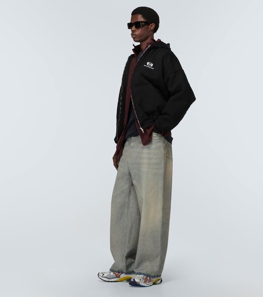 Unity Sports Icon layered oversized hoodie