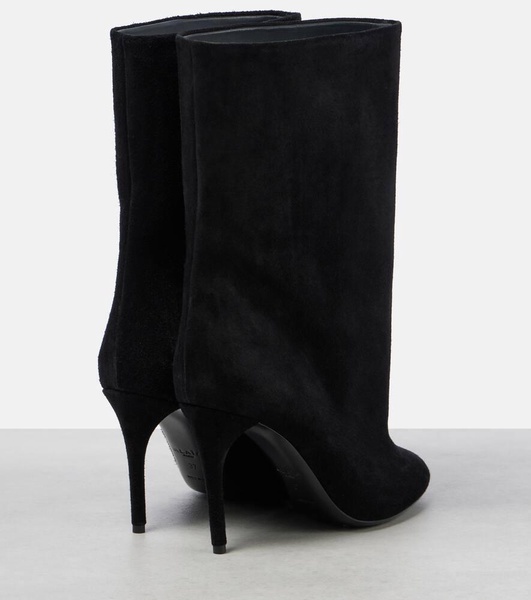 Suede ankle boots