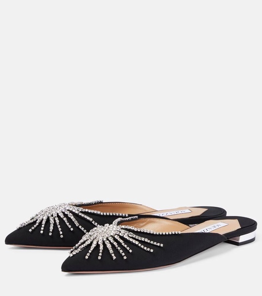 Sunshine embellished mules