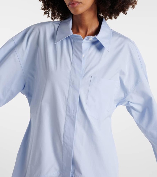 Cotton shirt dress