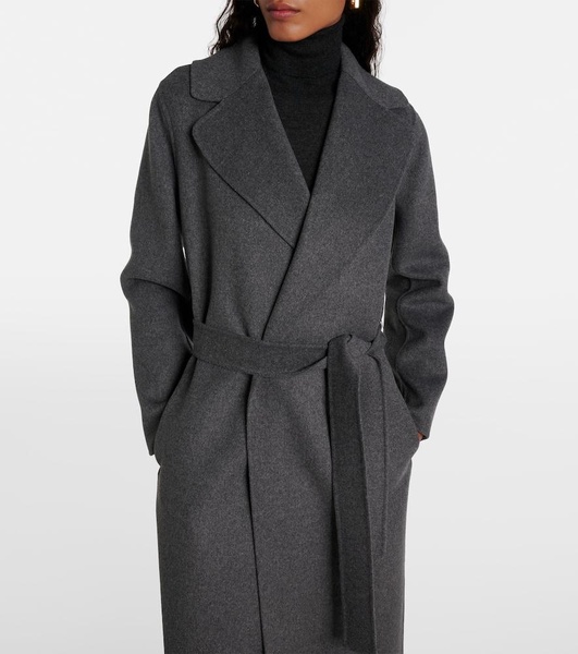Poldo wool wrap coat