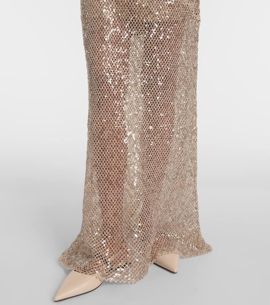 Sequined gown