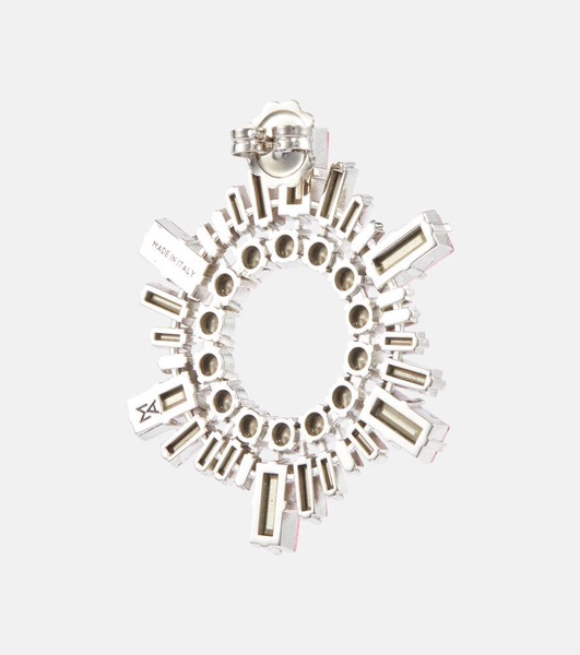 Begum Mini crystal-embellished earrings