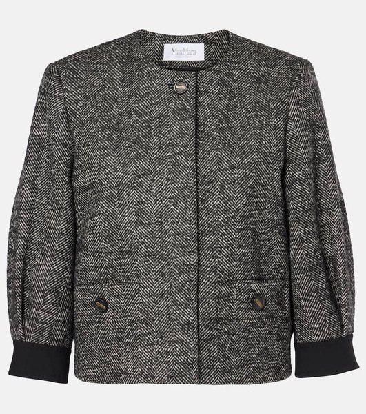 Gattini chevron bouclé jacket