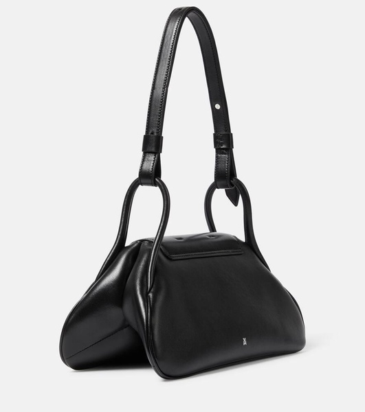 Gemini leather shoulder bag