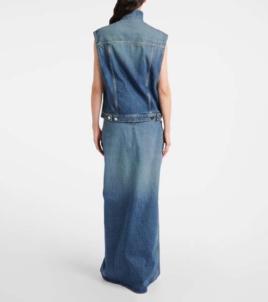 Denim vest