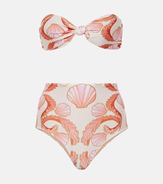 Seashell high-rise bikini