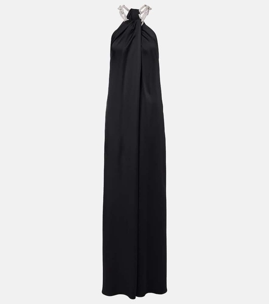 Chain-detail maxi dress