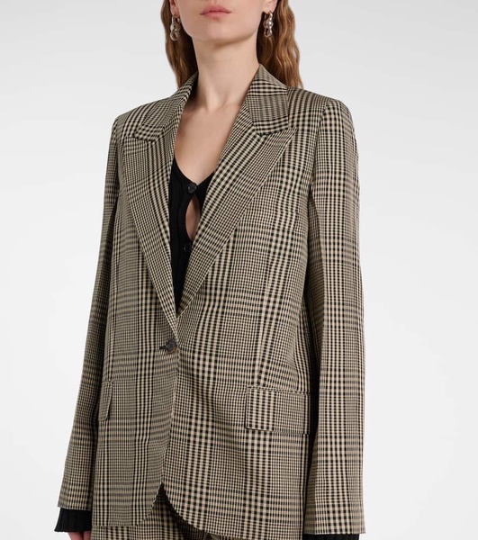 Plaid blazer
