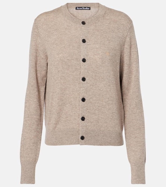 Keny Face wool cardigan