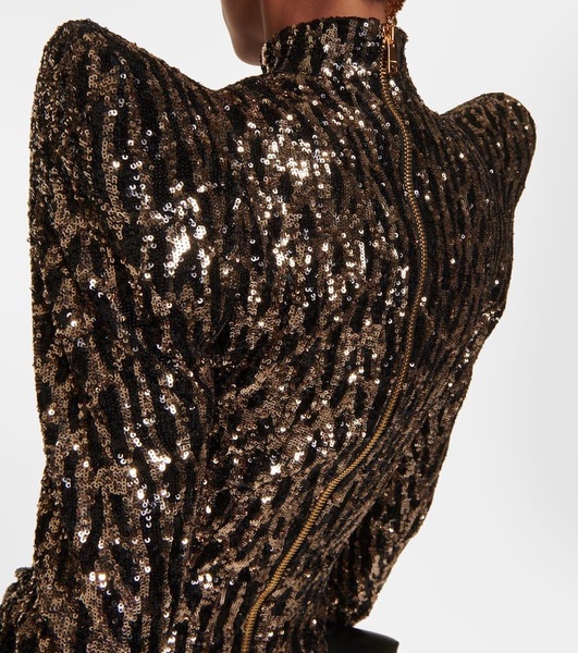 Sequined minidress