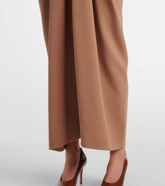 Ridente pleated maxi skirt