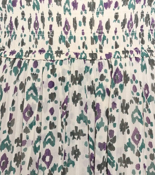 Eulie printed midi dress