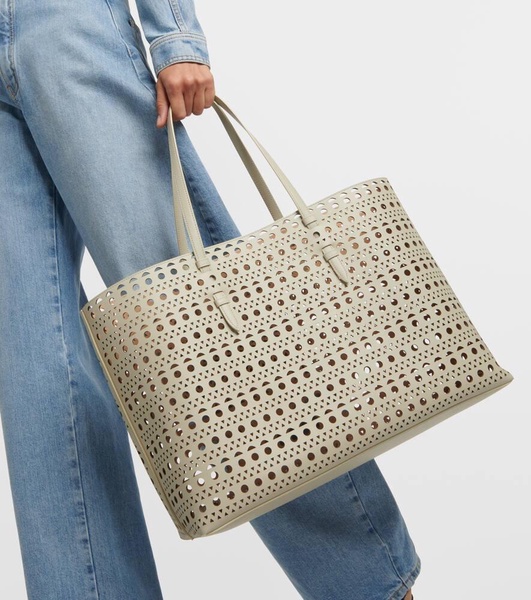 Mina 44 Vienne Wave leather tote bag