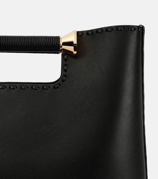 Bobine leather tote bag