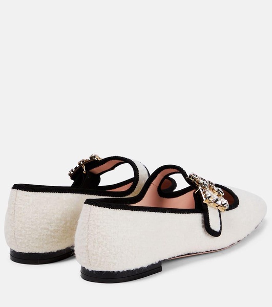 Très Vivier Babies bouclé flats