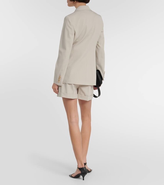 Reale wool gabardine blazer