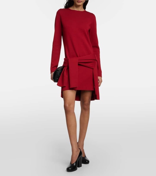 Eridani wool minidress
