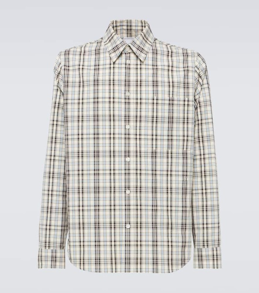 Checked cotton shirt