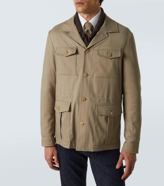 Belted jacket