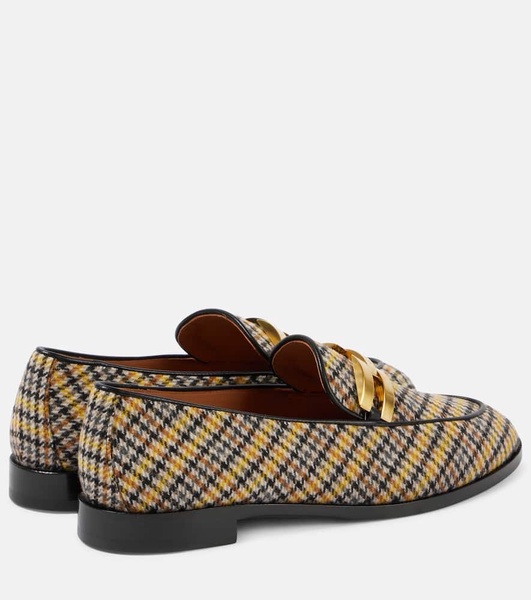 Brandi plaid loafers